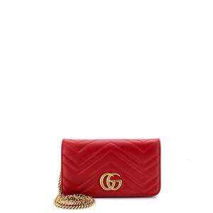 Gucci Gg Marmont Chain Flap Bag #238706G85B